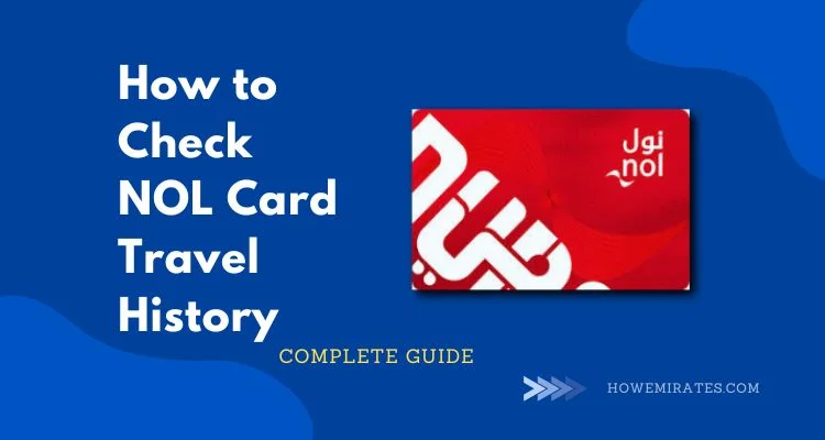 How to Check NOL Card Travel History