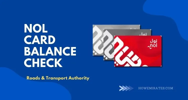 Nol Card Balance Check Online: 2024 Roads & Transport Authority
