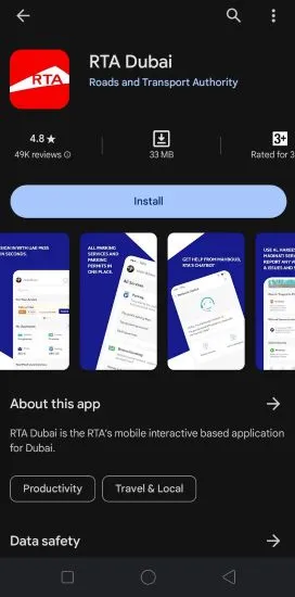 Top Up NOL Card Through RTA Dubai App