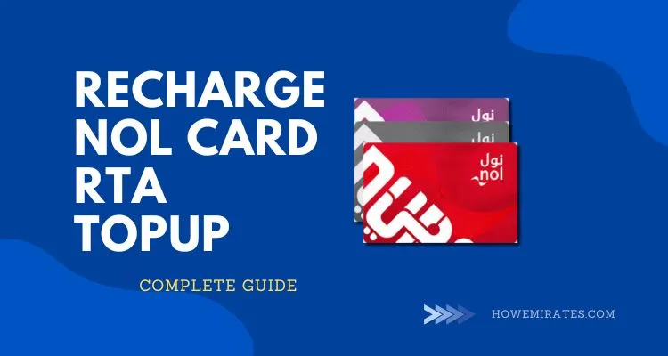 Recharge NOL Card RTA top-up Guide