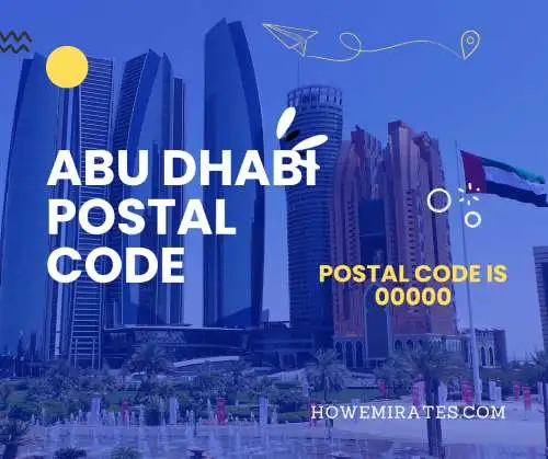 Abu Dhabi postal code