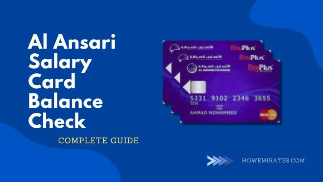 Al Ansari Salary Card Balance Check