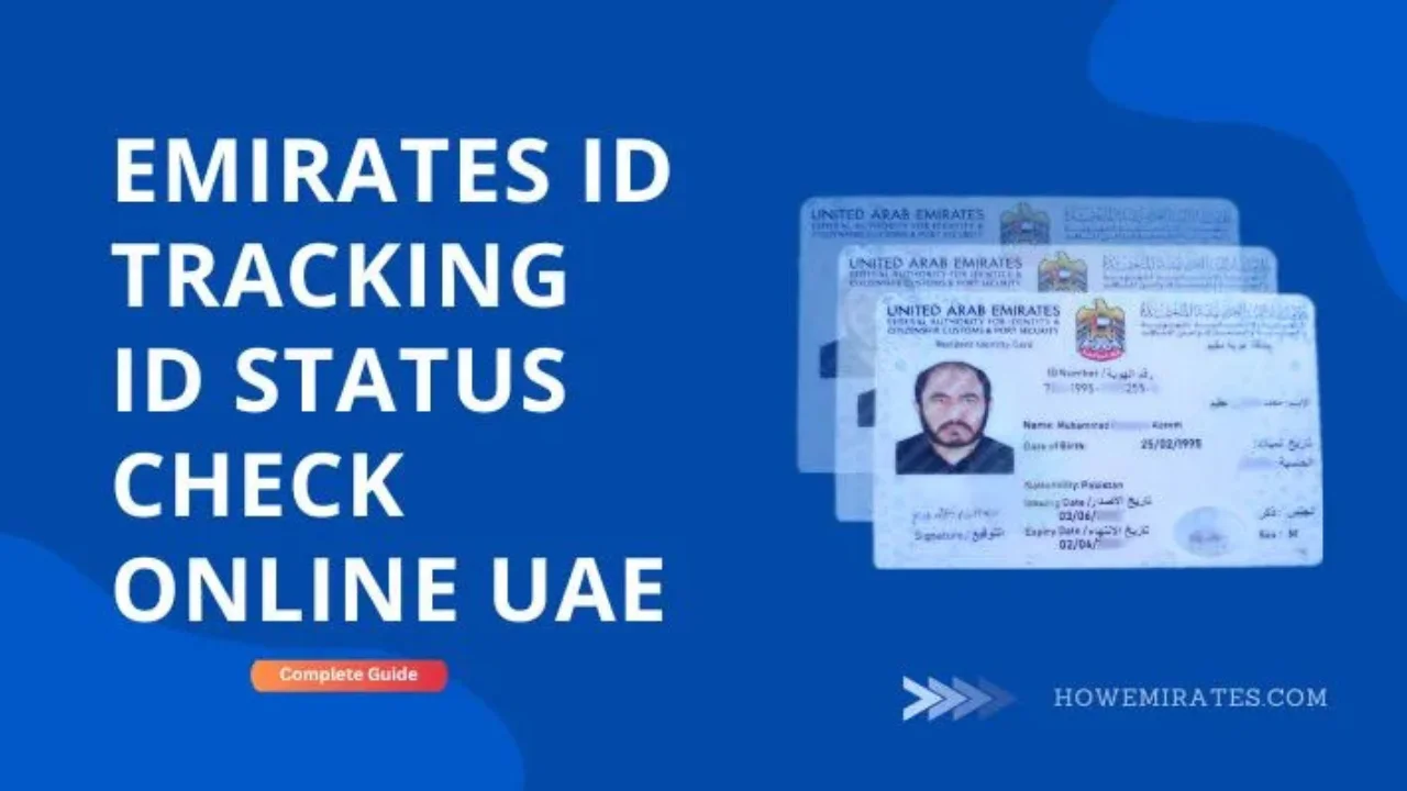 Emirates ID Tracking