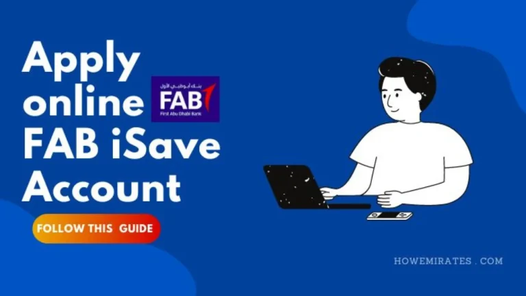 FAB iSave account online No Minimum Balance