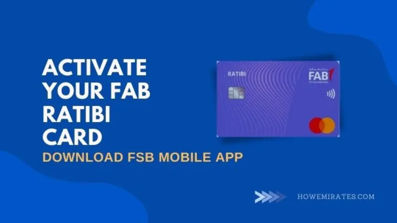 Activate FAB Ratibi Card