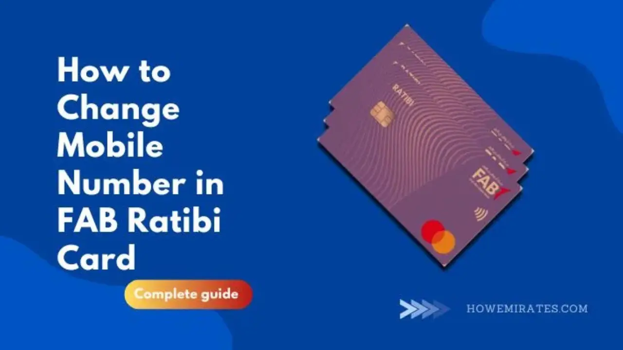 Change Mobile Number In FAB Ratibi Card