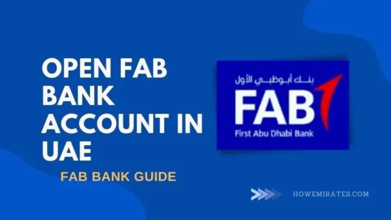 How To Open FAB Bank Account Online