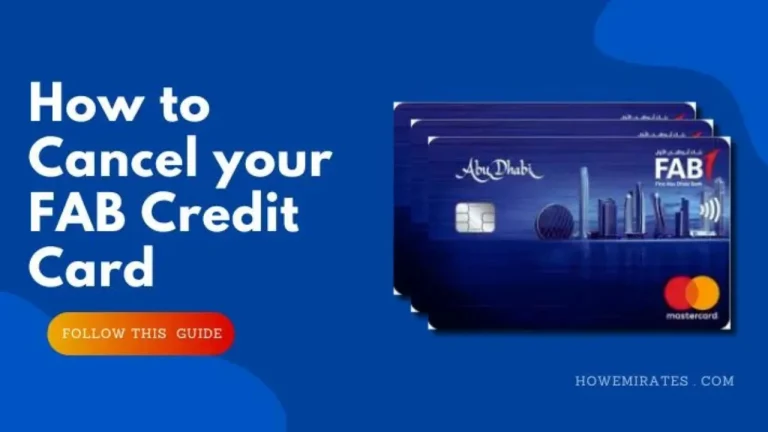 How to Cancel FAB Credit Card