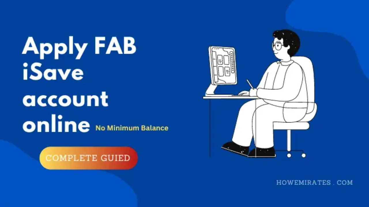How to apply for a FAB iSave account online