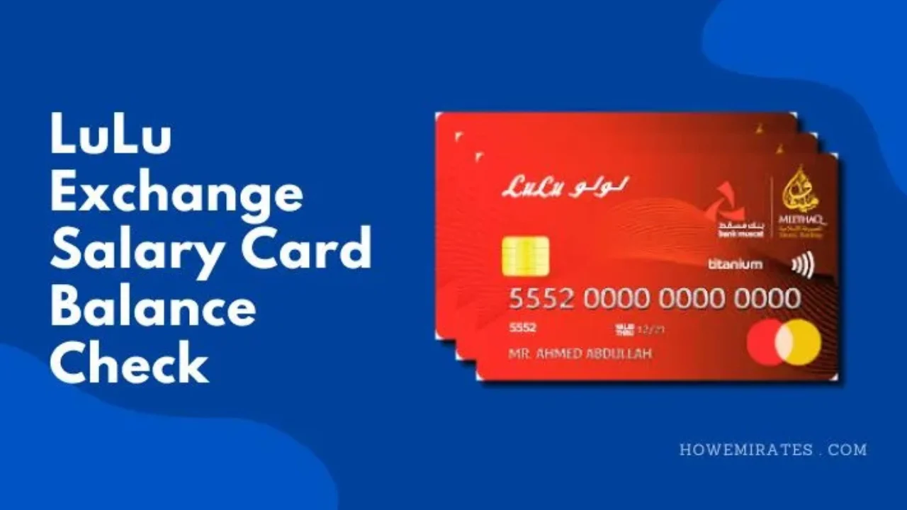 Lulu Exchange Balance Check