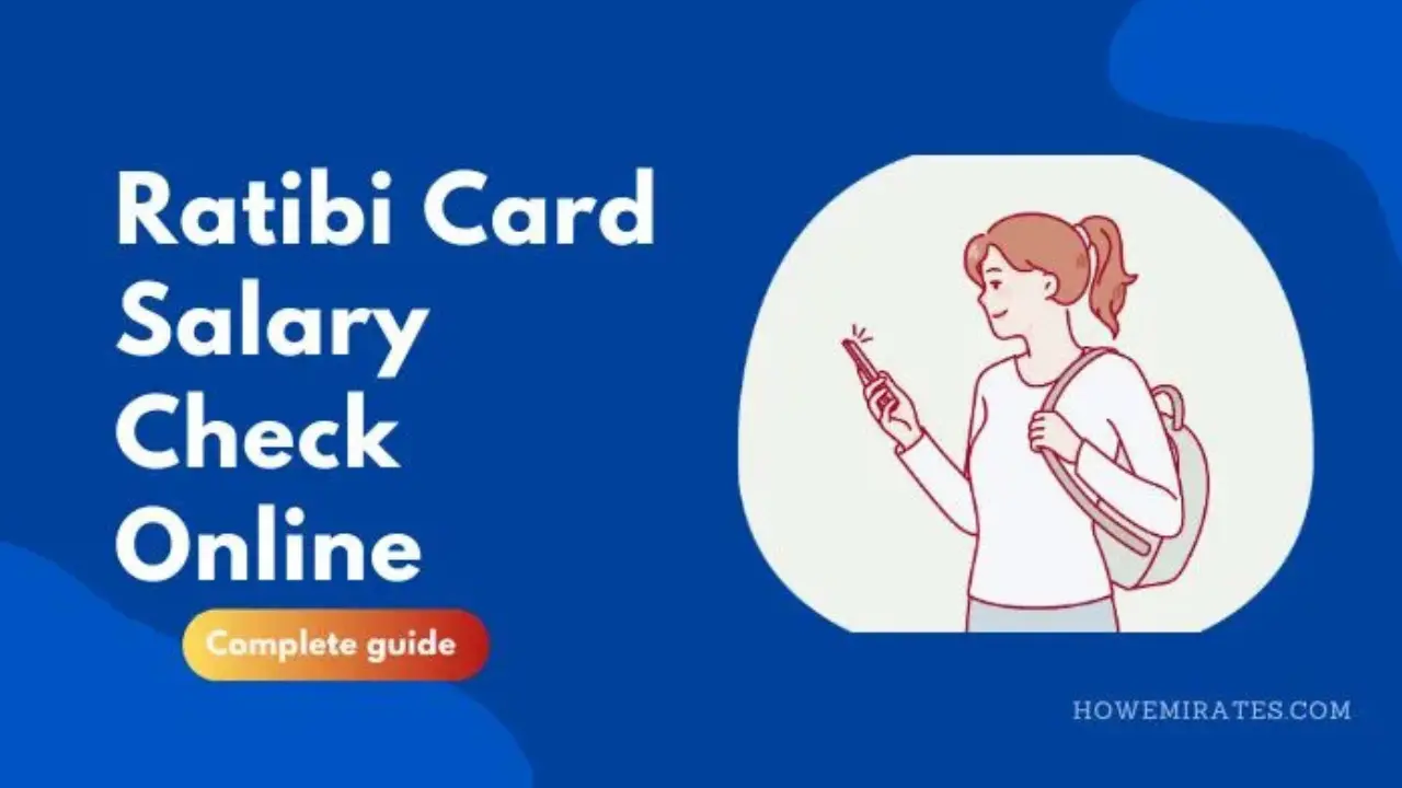Ratibi Card Salary Check online