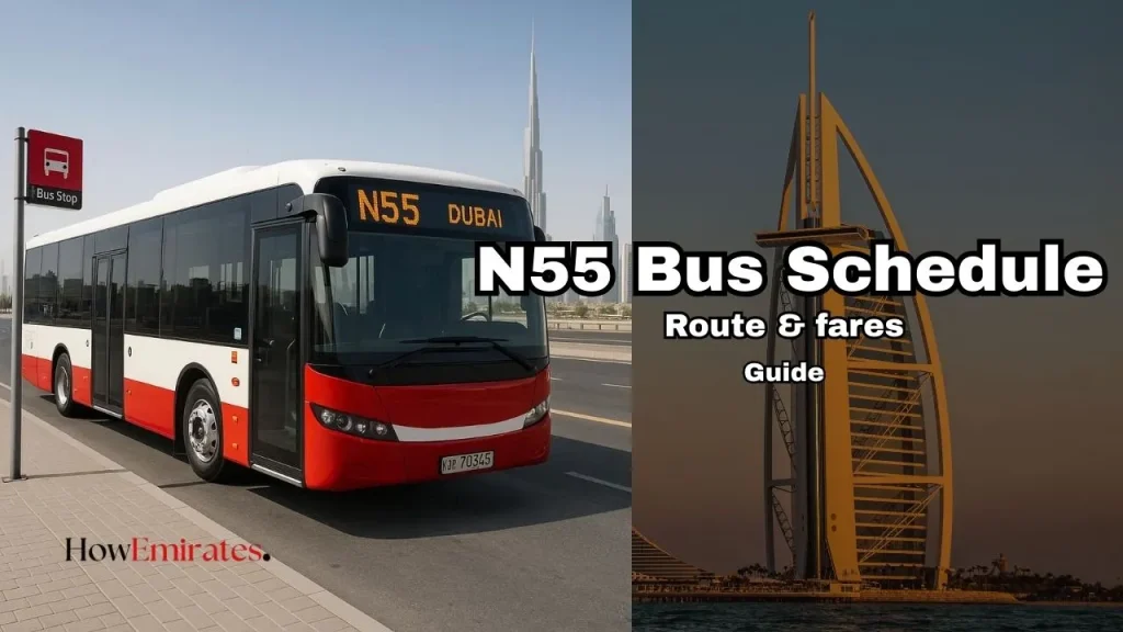 N55 Bus Schedule