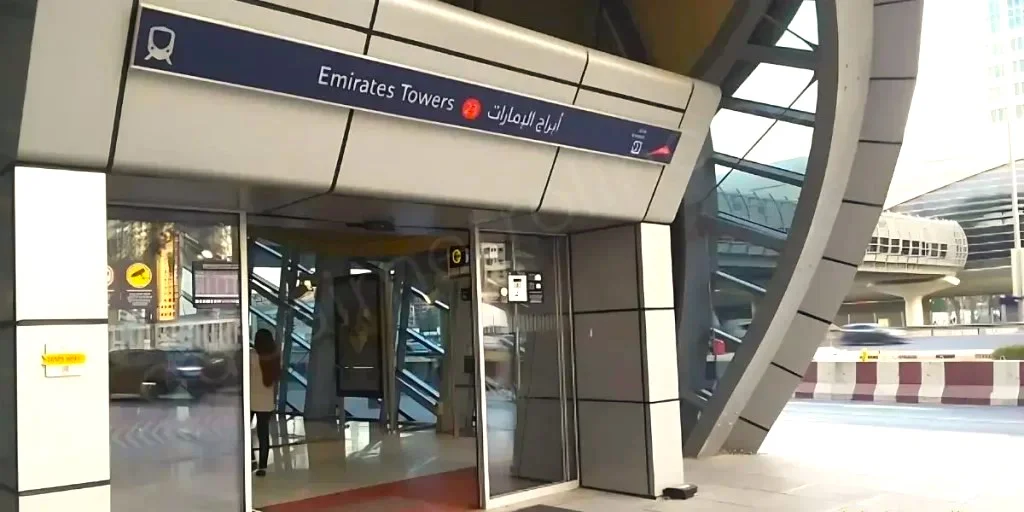 Emirates Towers Metro Station
