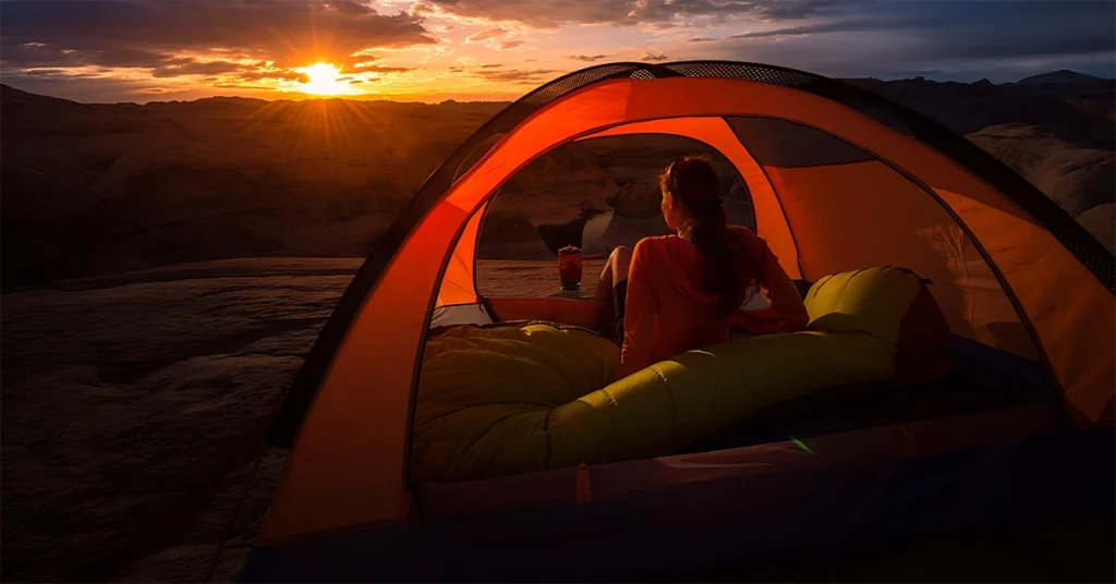 Camping Near Zakher Lake