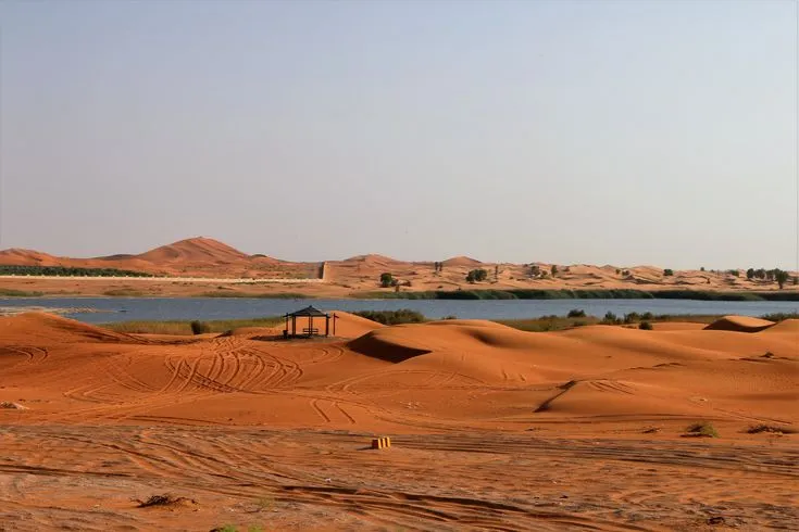 Zakher Lake in Al Ain