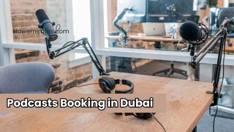 Booking Podcasts in Dubai