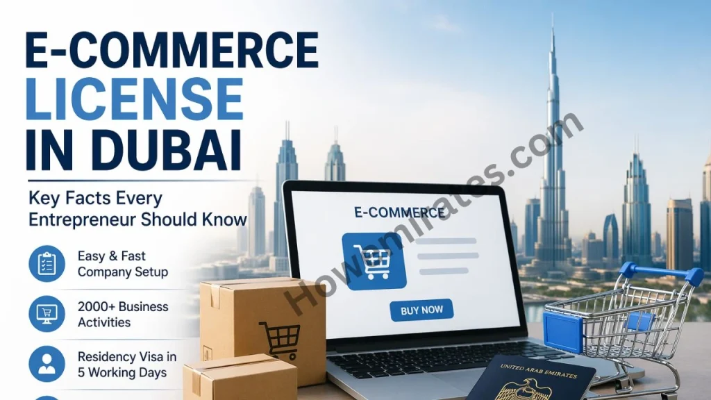 E-commerce license in Dubai