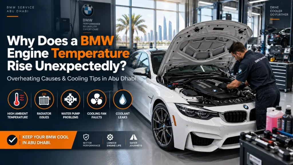 BMW workshop in Abu Dhabi