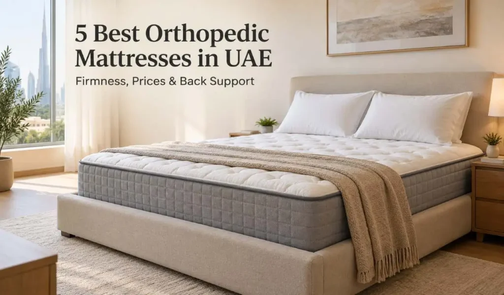Orthopedic Mattresses in a Modern UAE Bedroom